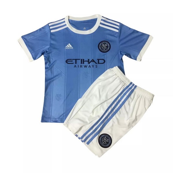 Camiseta New York City Replica Primera Ropa Niño 2021/22 Azul